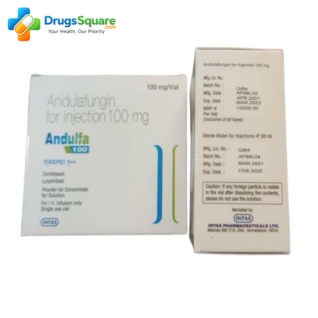 Anidulafungin Injection 100 mg prescription antifungal injection
