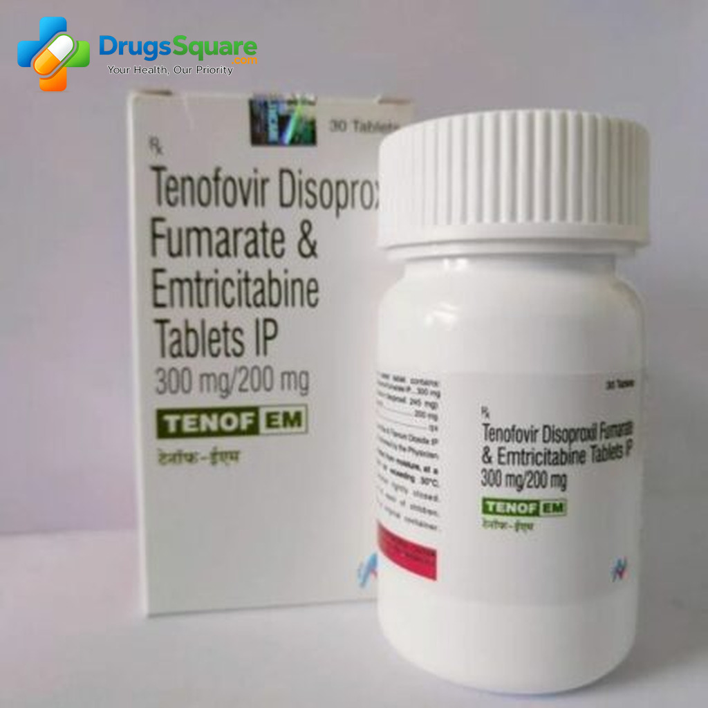 Tenof EM Emtricitabine Tenofovir Pills prescription antiviral tablets
