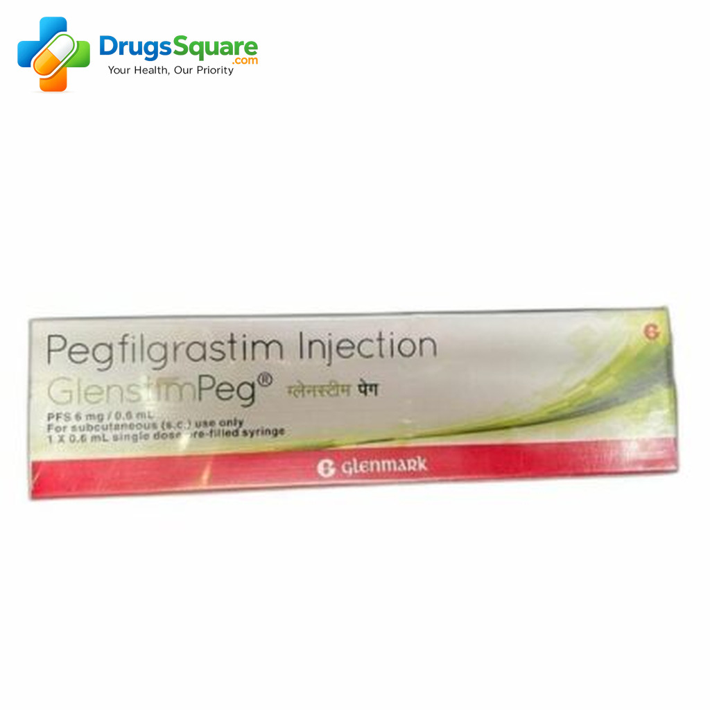 Glenstim Peg Granulocyte Colony Stimulating Factor 6 mg Injection product pack