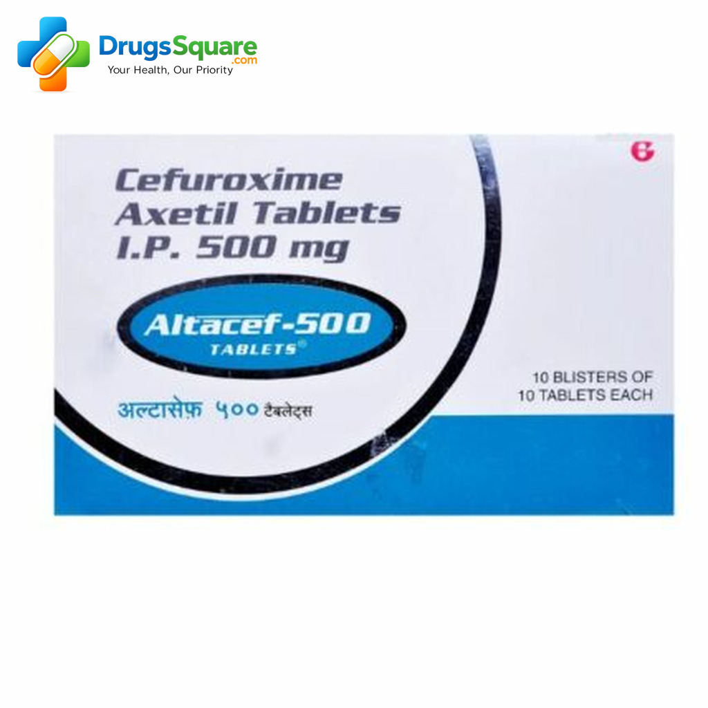 Cefuroxime 500 mg Tablet prescription antibiotic product image