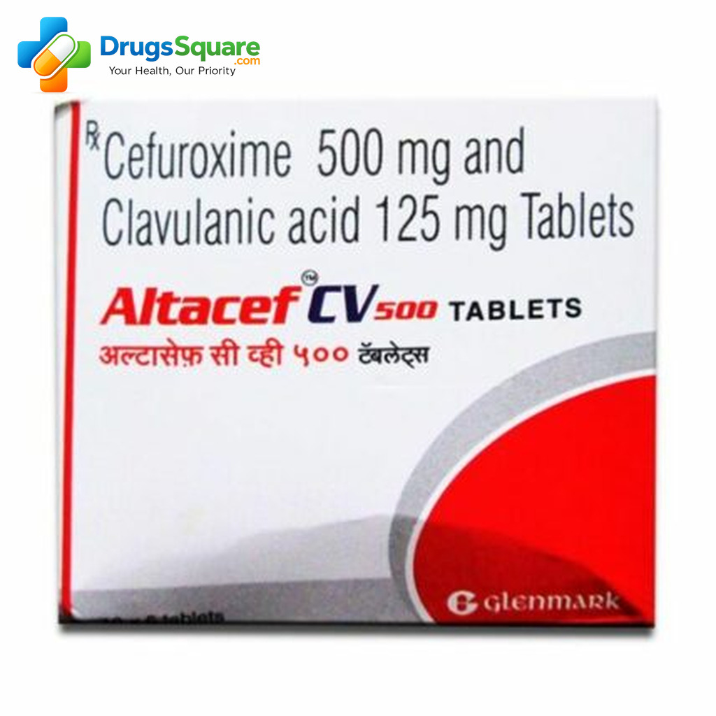 Cefuroxime Clavulanic Acid 500 mg Tablet