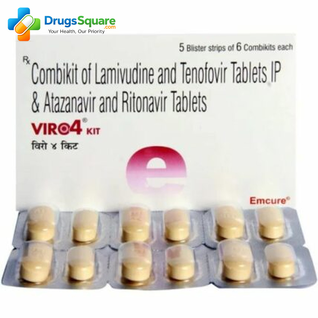 Tenofovir Lamivudine Atazanavir Ritonavir Kit product overview