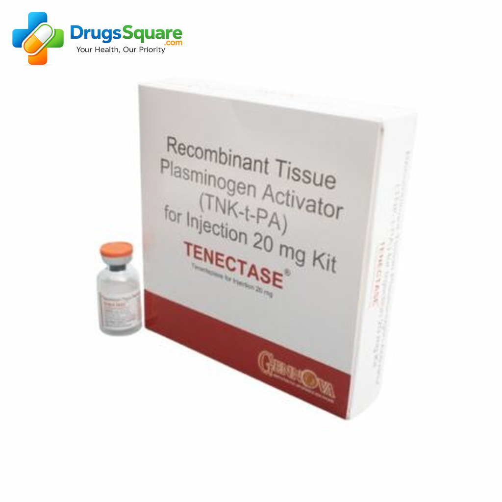 Tenectase Tenecteplase 20 mg Injection product label view