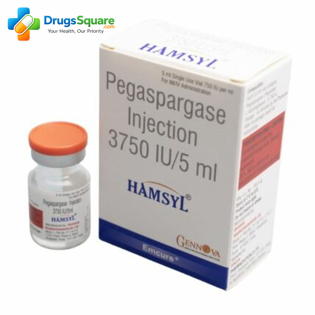 Hamsyl Pegaspargase 3750IU Injection product overview