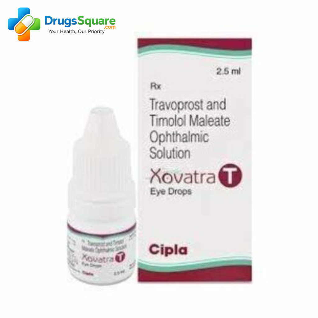 Timolol Travoprost Eye Drop ophthalmic solution bottle