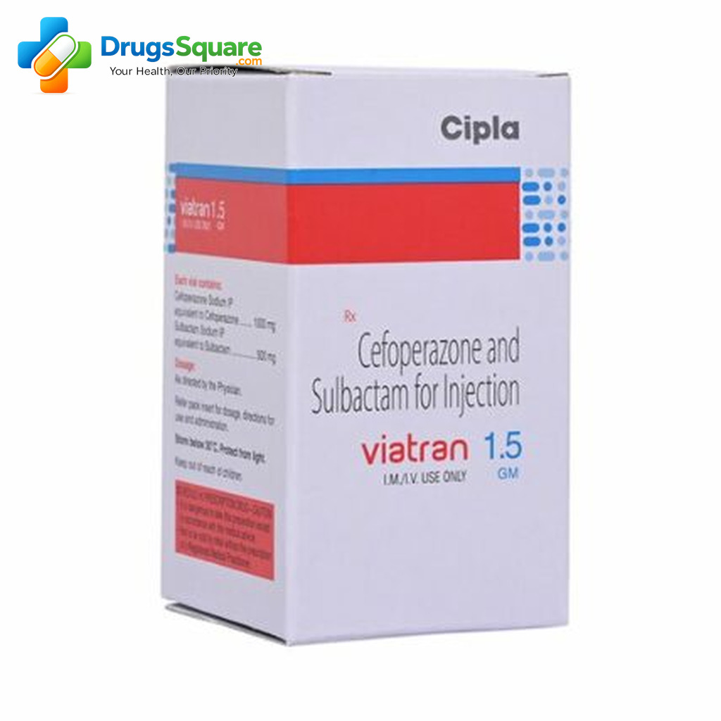 Cefoperazone Sulbactam Injection 1000 mg/500 mg vial for prescription supply