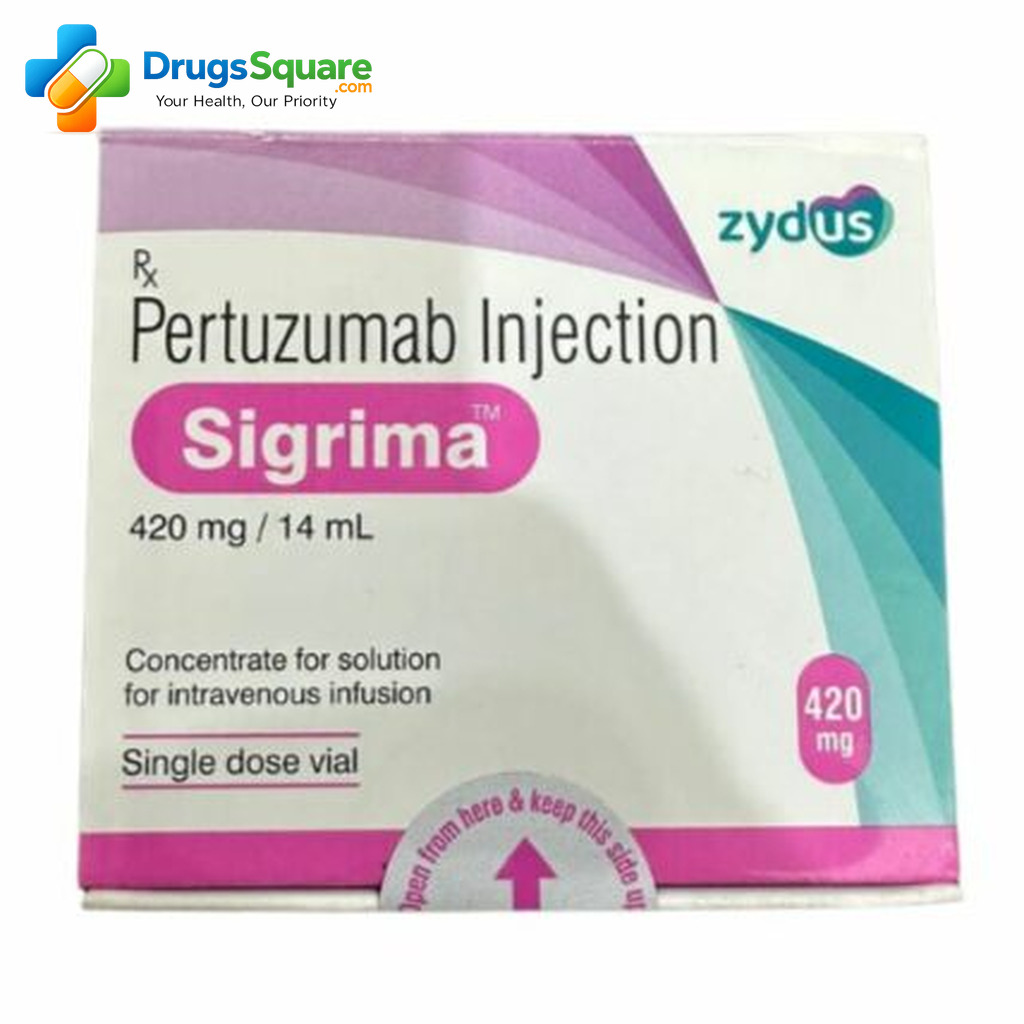 Sigrima Pertuzumab 420mg/14ml Injection product overview