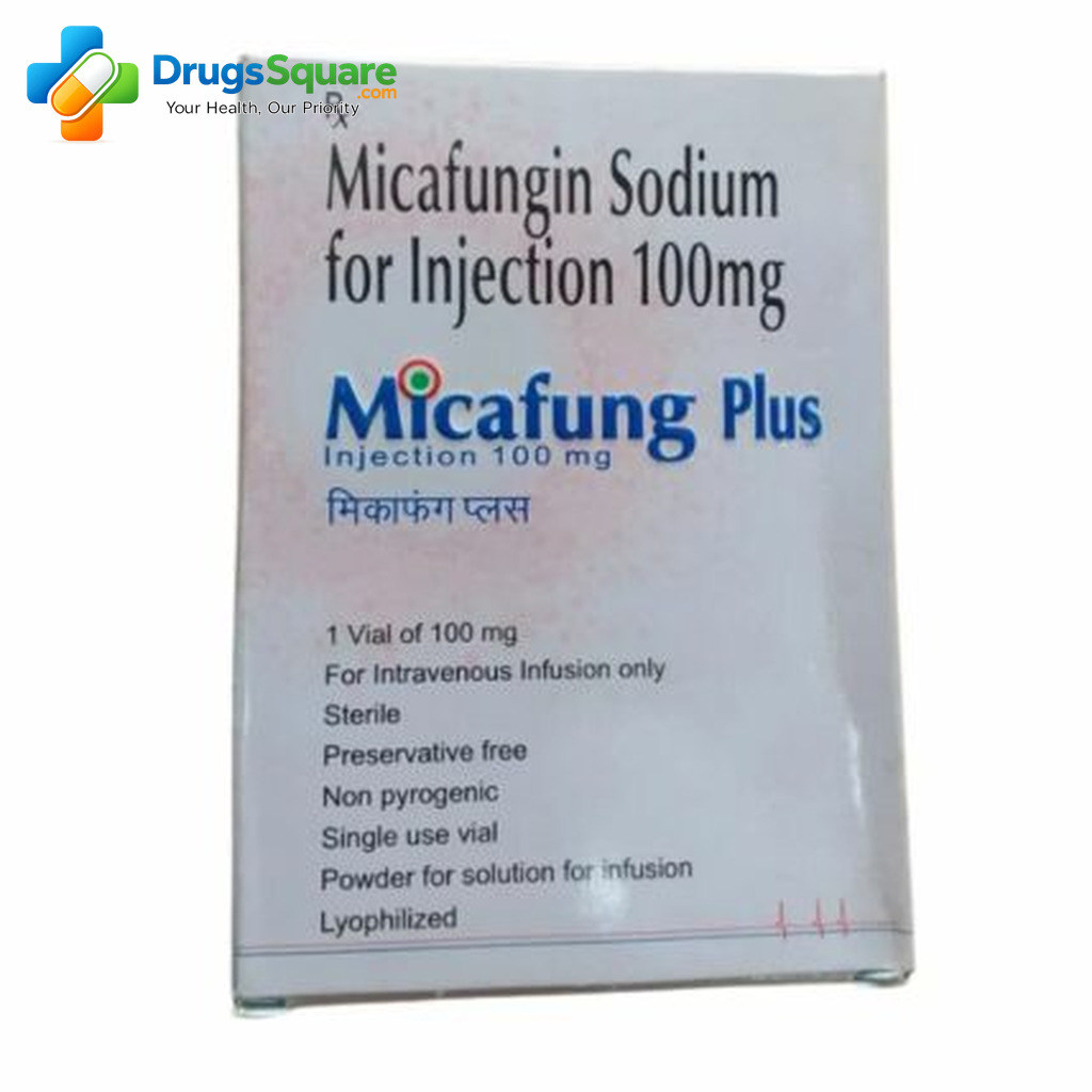Micafung Plus Micafungin Sodium 100mg Injection vial presentation