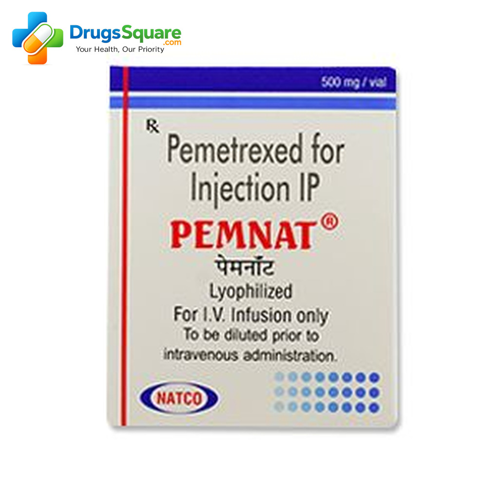 Pemetrexed 500 mg Injection vial for prescription use