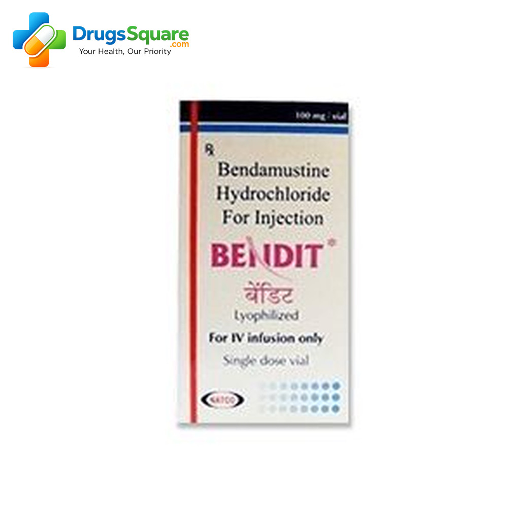 Bendamustine 100 mg Injection prescription medicine for oncology supply