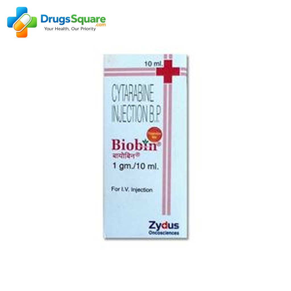 Biobin Cytarabine 1000 mg Injection product label view