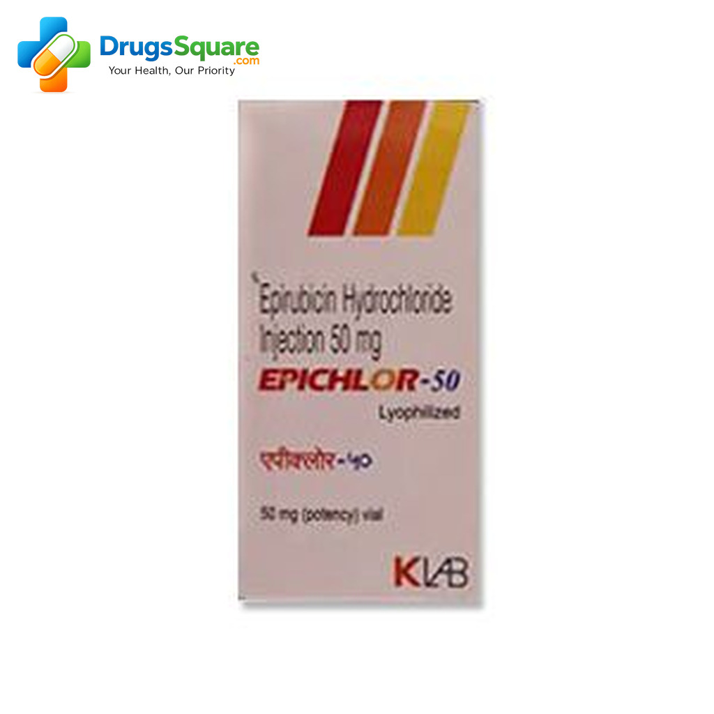 Epithra Epirubicin 50 mg Injection vial product view