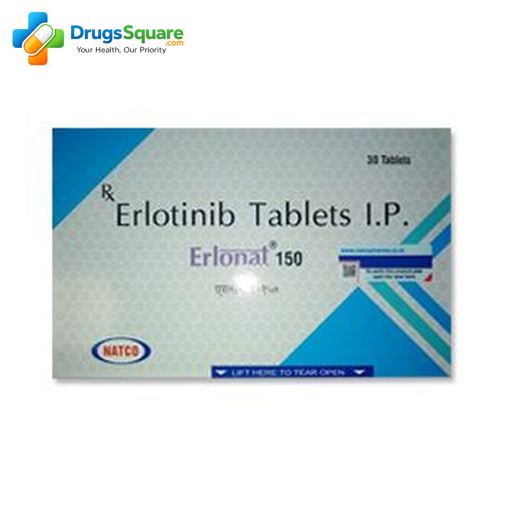 Erlonat Erlotinib 150 mg Tablets product overview