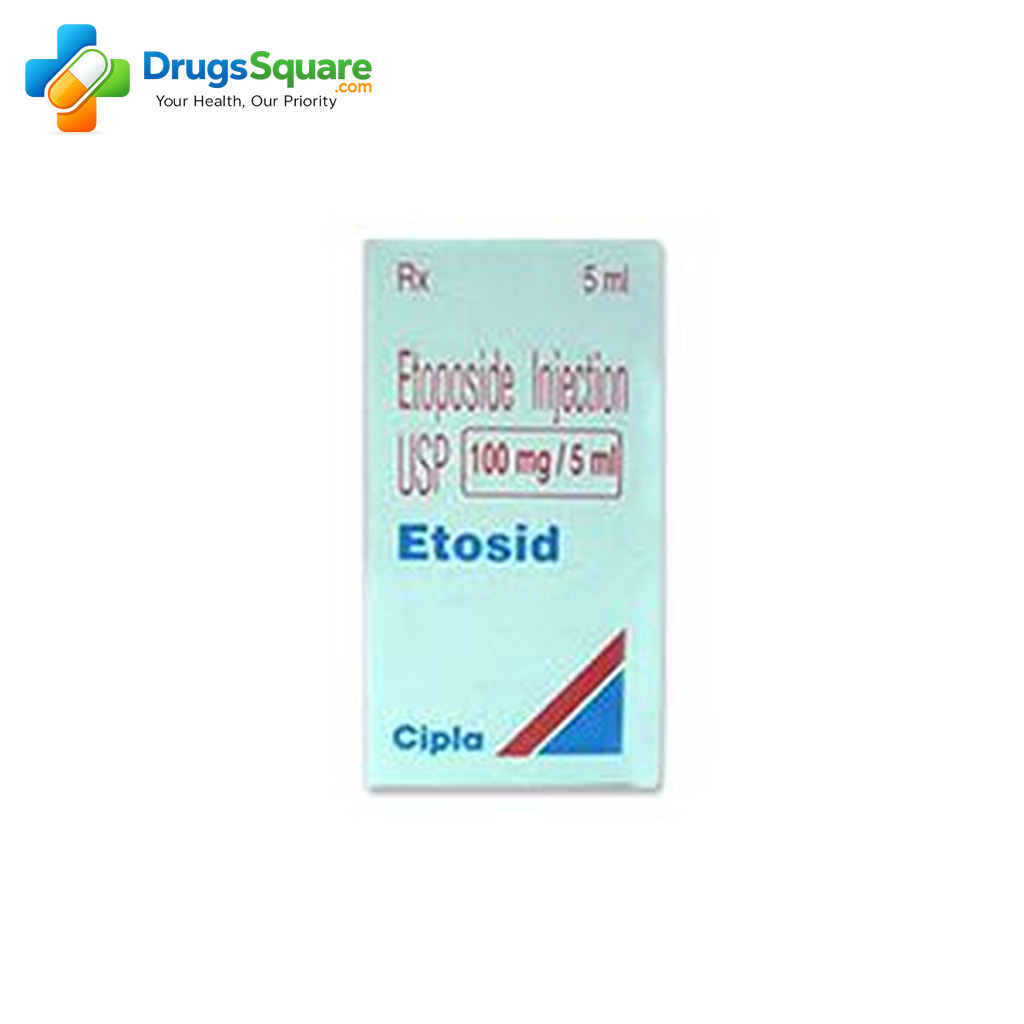 Etosid Etoposide 100 mg Injection vial for prescription supply