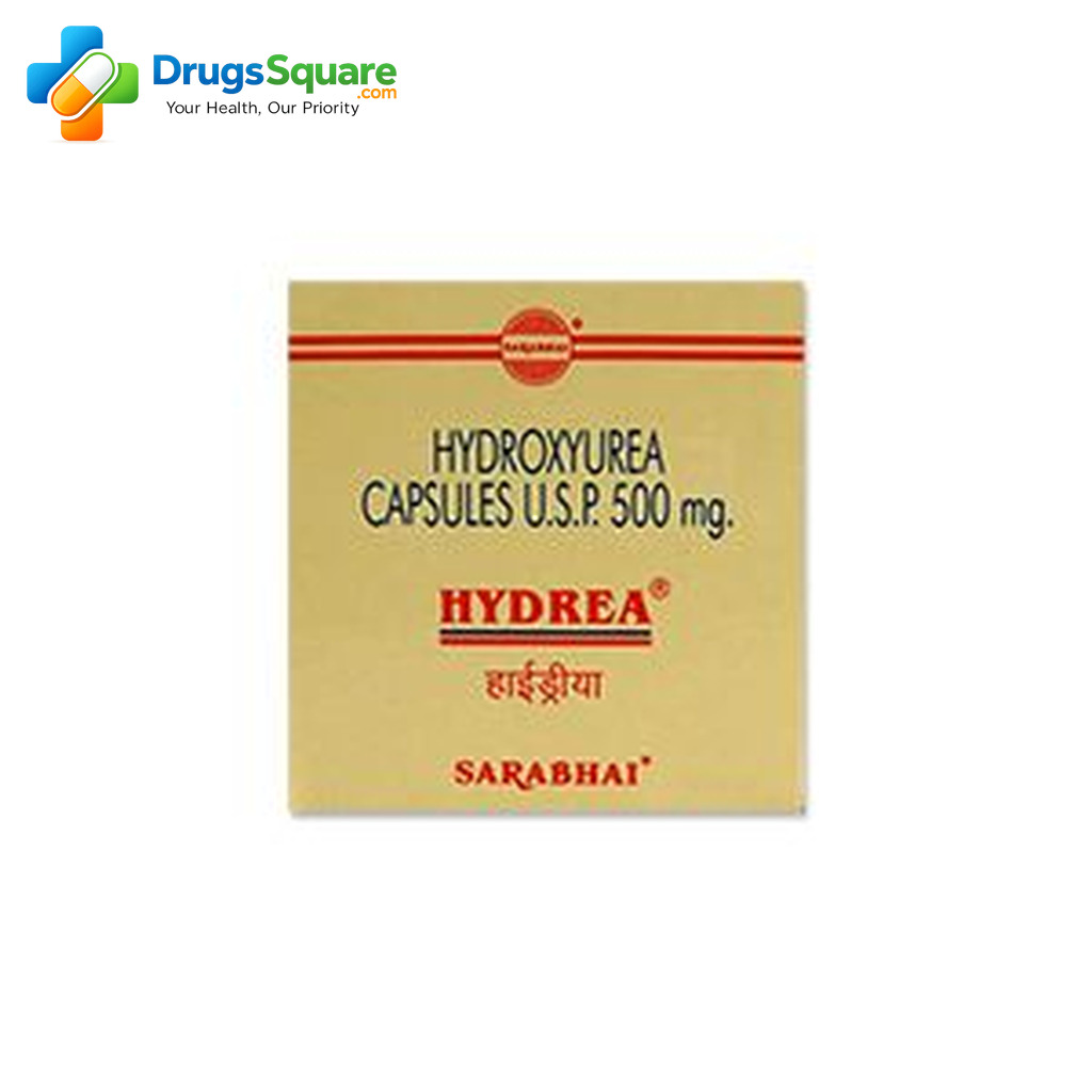 Hydrea Hydroxyurea 500 mg Capsules product pack view