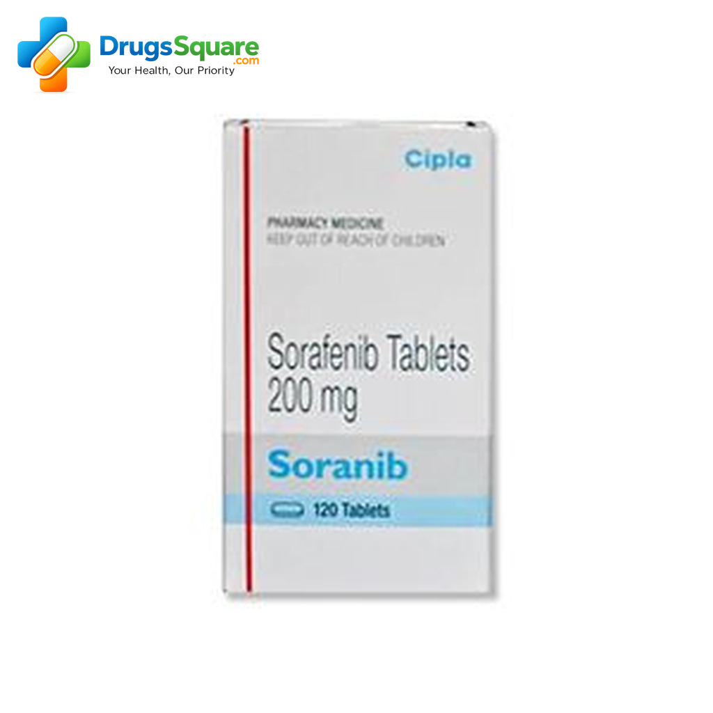 Soranib 200 mg Sorafenib Tablet product pack view