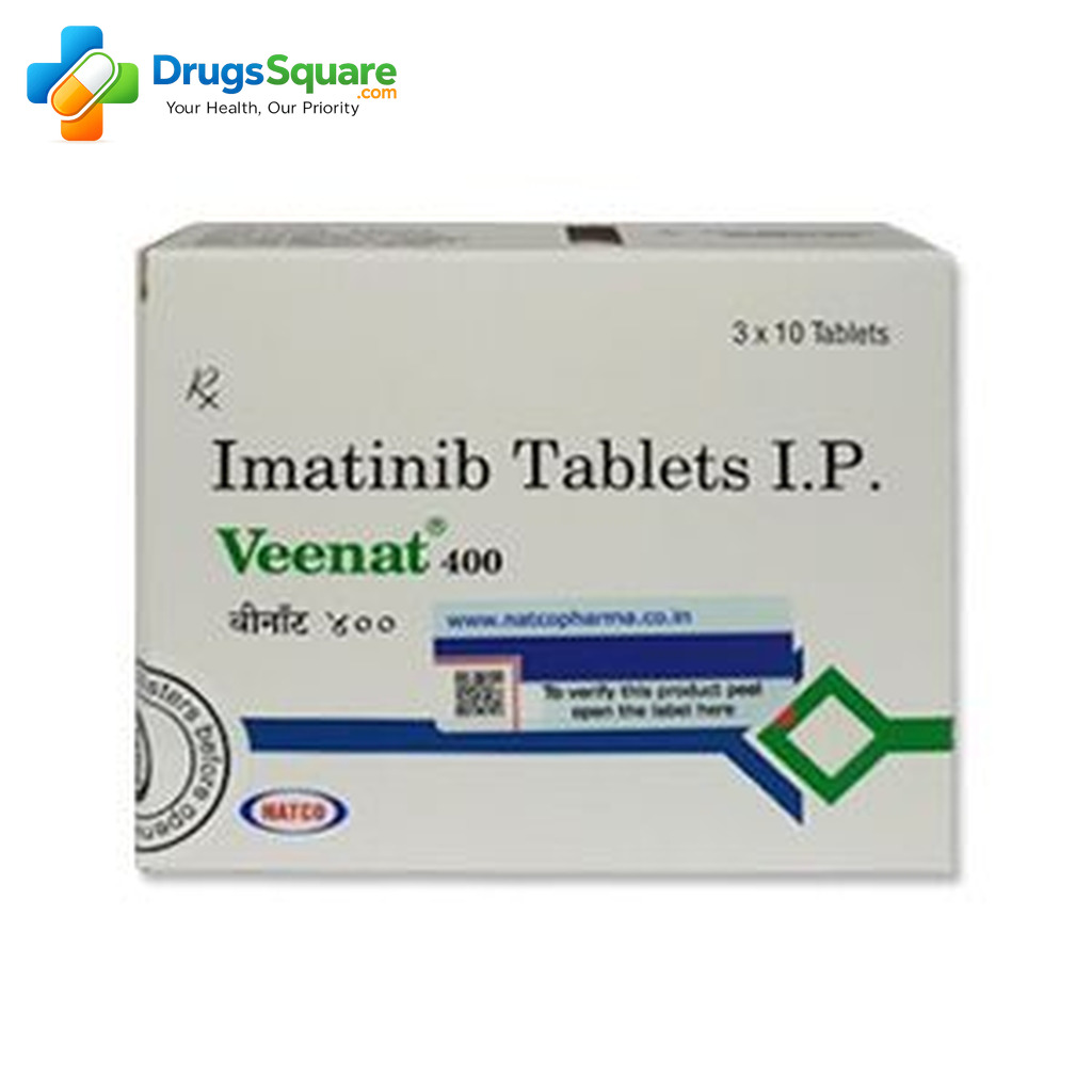 Veenat 400 mg Tablet strength and label view