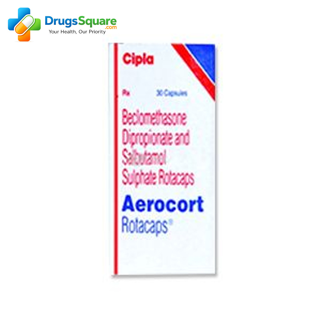 Aerocort Beclomethasone Salbutamol Rotacaps for inhalation use
