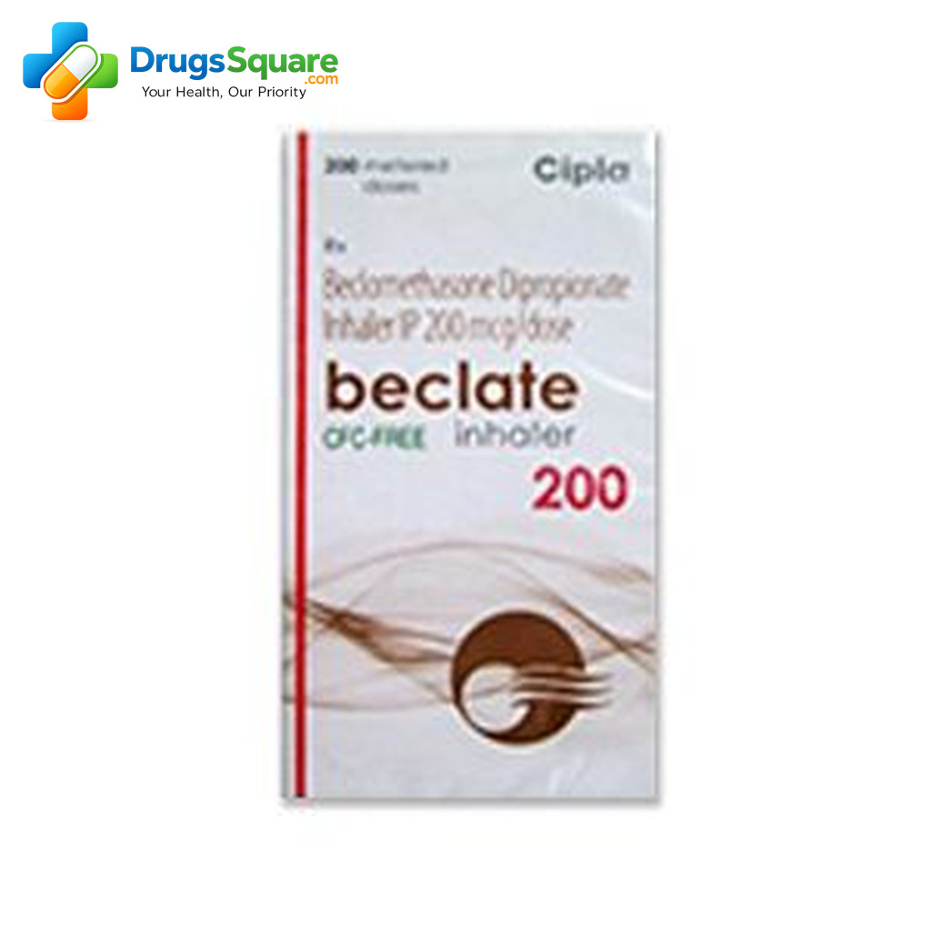 Beclate Beclomethasone 200 mcg Inhaler product view