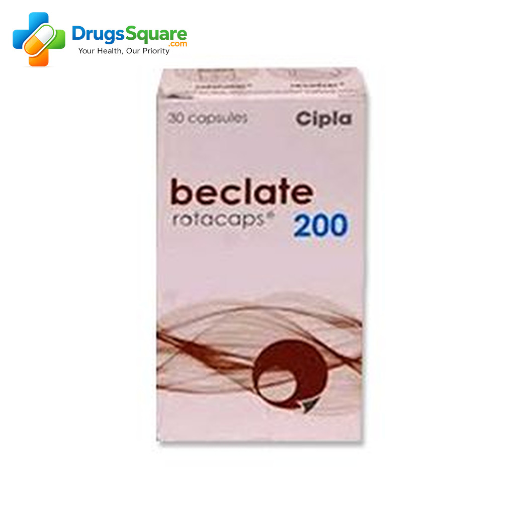 Beclate Beclomethasone Dipropionate 200mcg Rotacaps product image