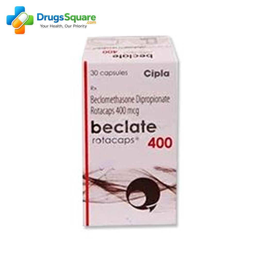 Beclate Beclomethasone Dipropionate 400mcg Rotacaps