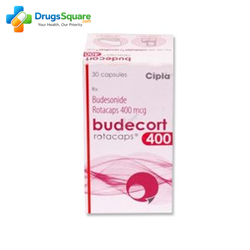 Budecort Budesonide 400 mcg Rotacaps for inhalation use