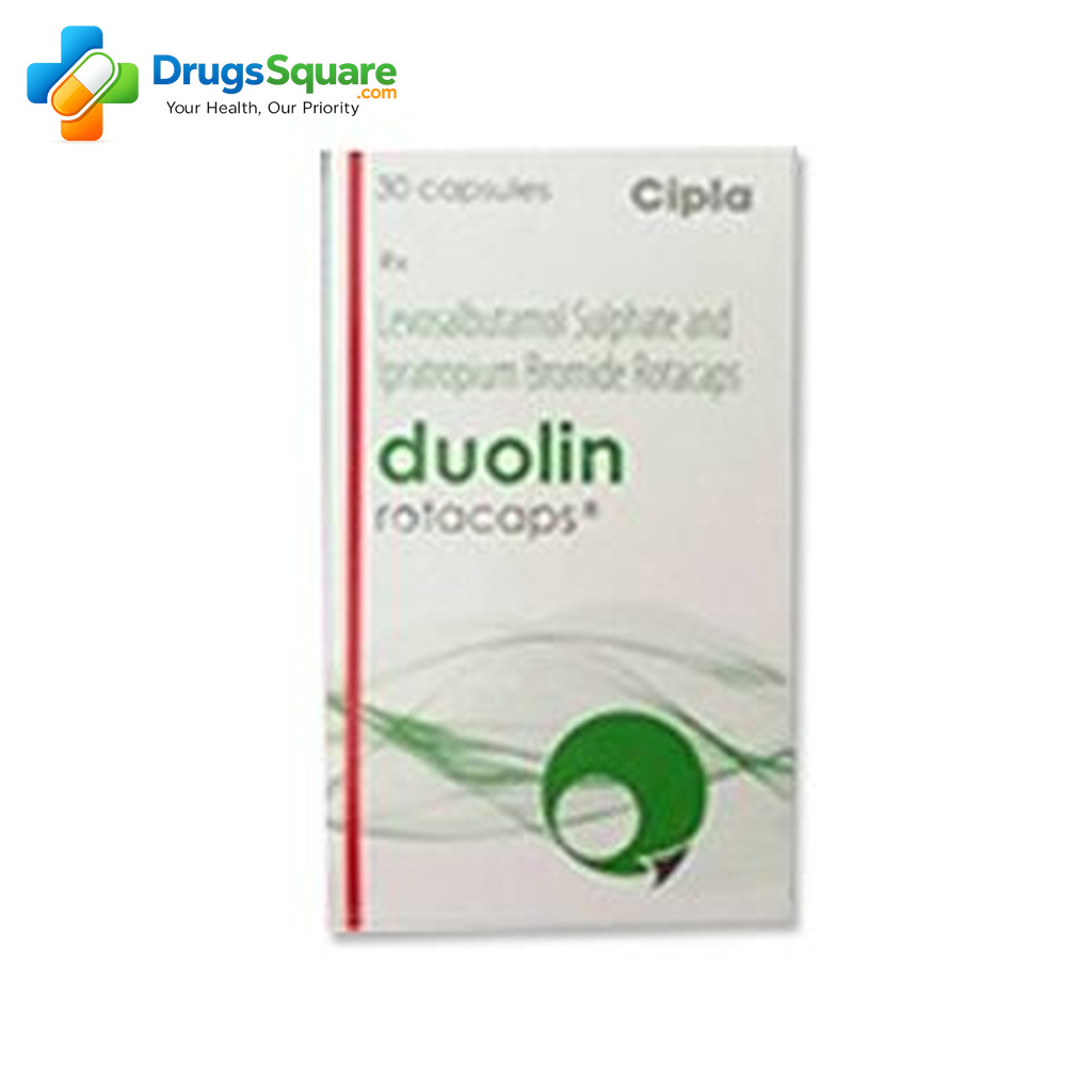 Duol levosalbutamol ipratropium bromide rotacaps for inhalation