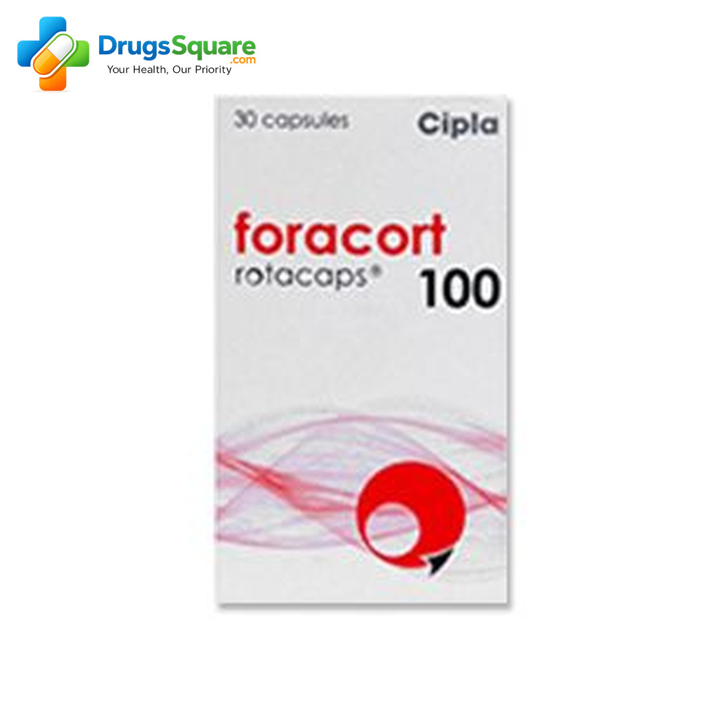 Foracort 100 formoterol budesonide rotacaps for inhalation