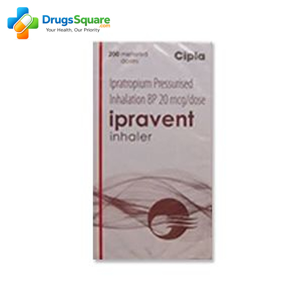 Ipravent ipratropium bromide 20 mcg inhaler product view