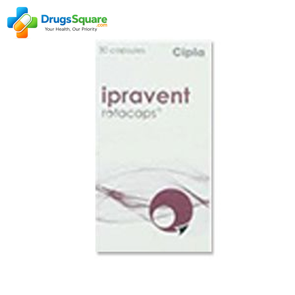 Ipravent ipratropium bromide 40 mcg rotacaps for inhalation