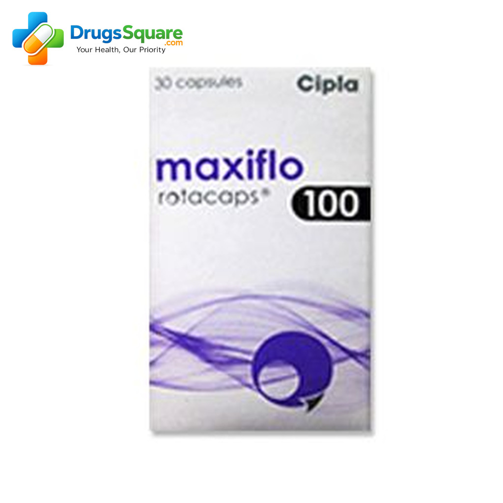 Maxiflo 100 Formoterol and Fluticasone Rotacaps for inhalation use