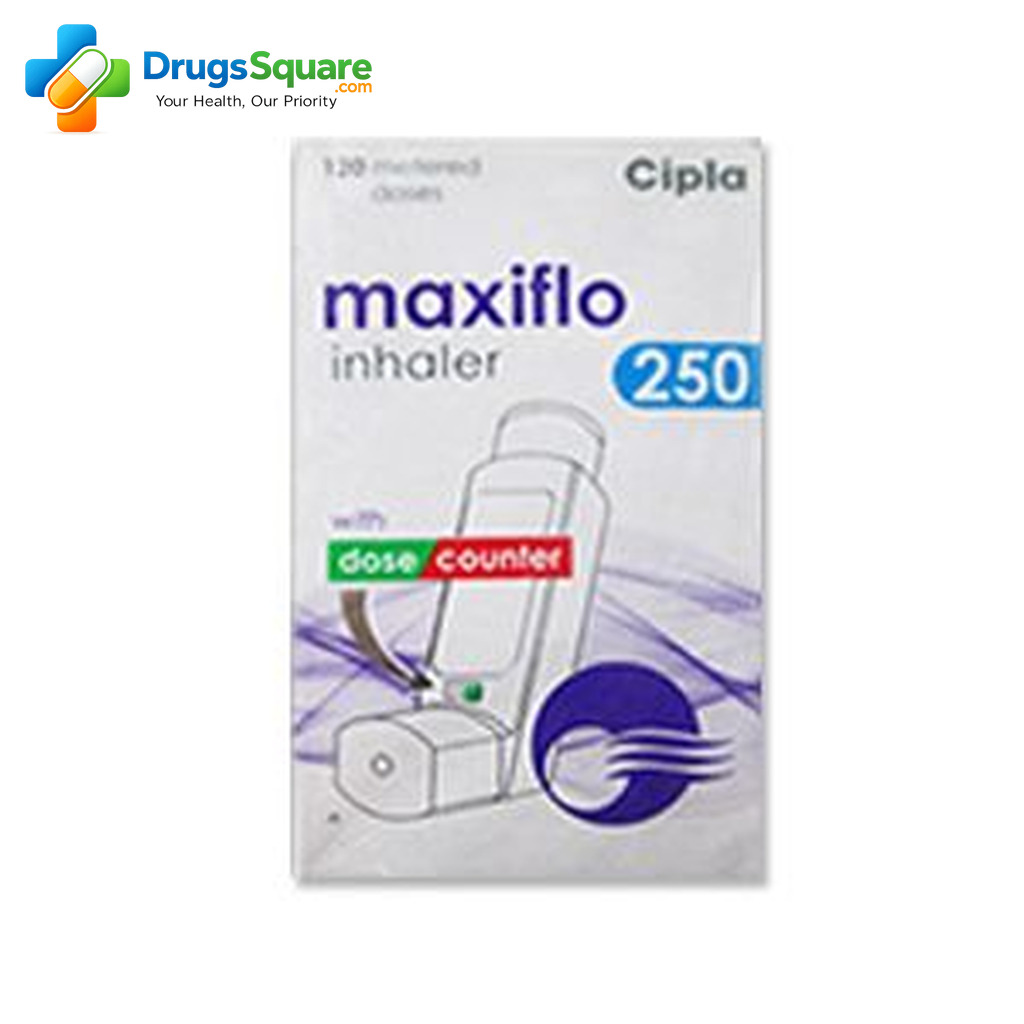 Maxiflo 250 formoterol fluticasone inhaler product overview
