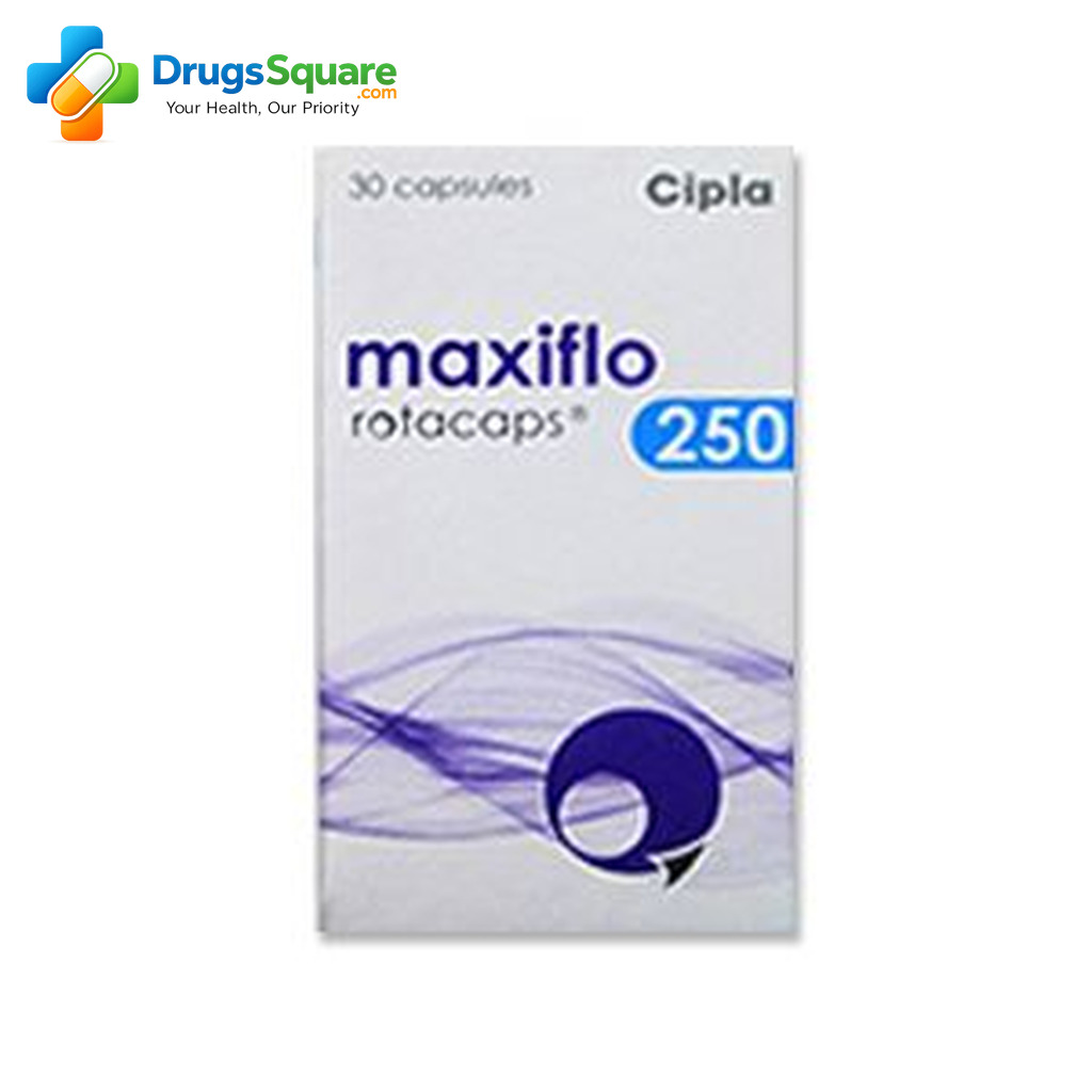 Maxiflo 250 Formoterol and Fluticasone Rotacaps for inhalation use