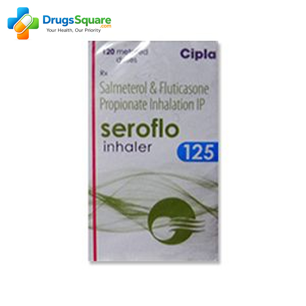 Seroflo 125 fluticasone and salmeterol inhaler product view