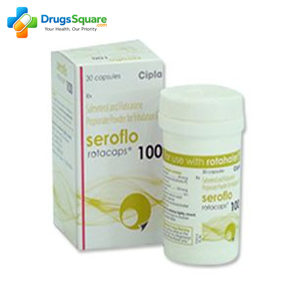 Seroflo 100 salmeterol fluticasone rotacaps for dry powder inhaler use