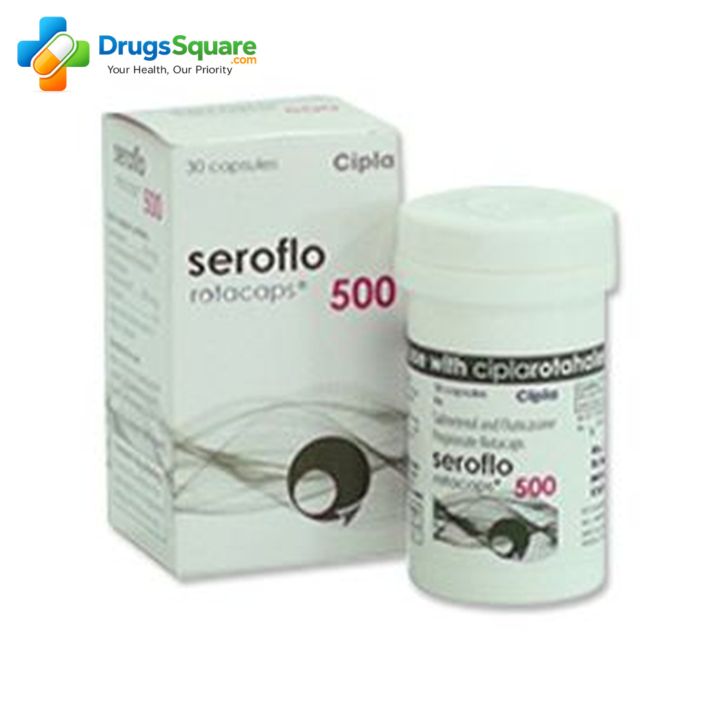 Seroflo 500 Salmeterol and Fluticasone Rotacaps product image