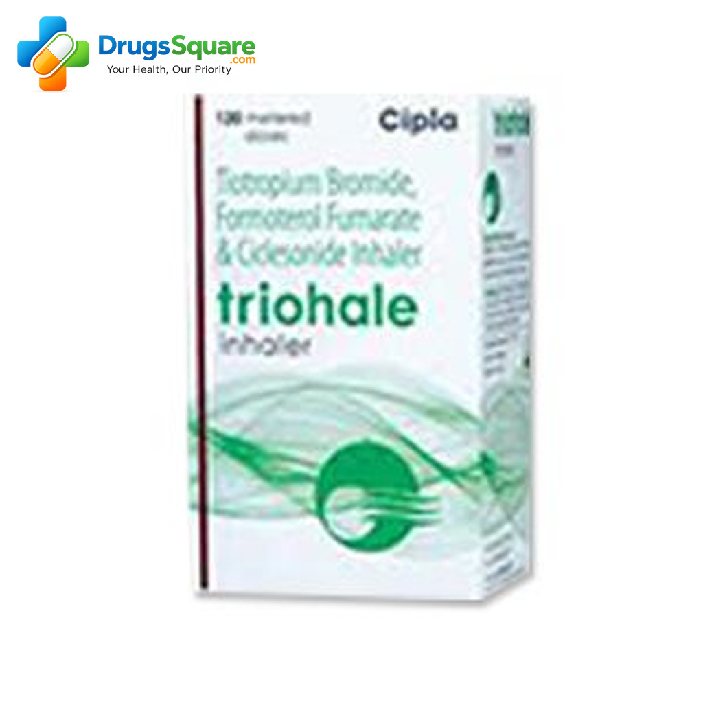 Triohale Tiotropium Formoterol Ciclesonide Inhaler product overview