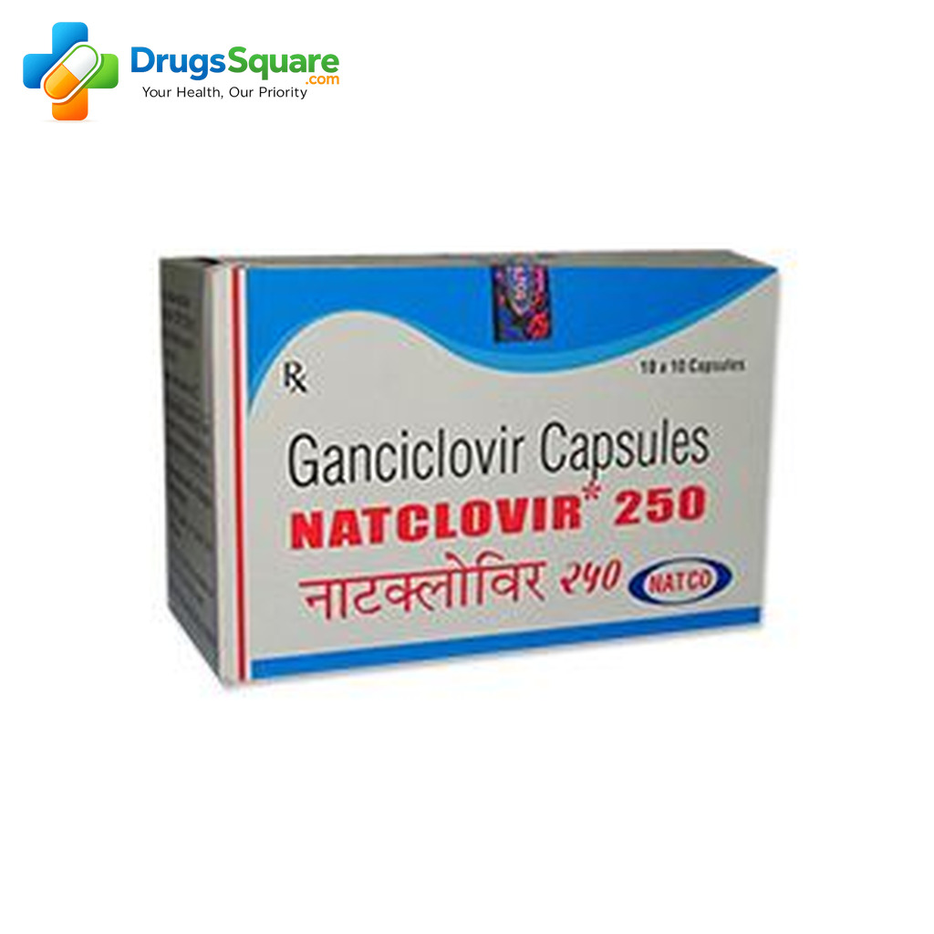Ganciclovir 250 mg Capsules for prescription antiviral use