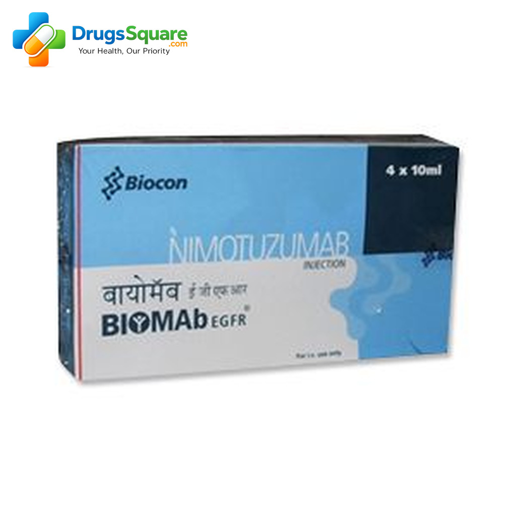 Biomab EGFR Nimotuzumab 50 mg Injection product pack