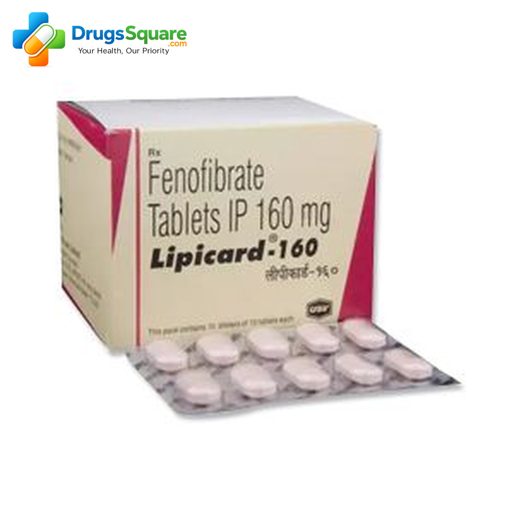 Fenofibrate 160 mg Tablets for prescription lipid management
