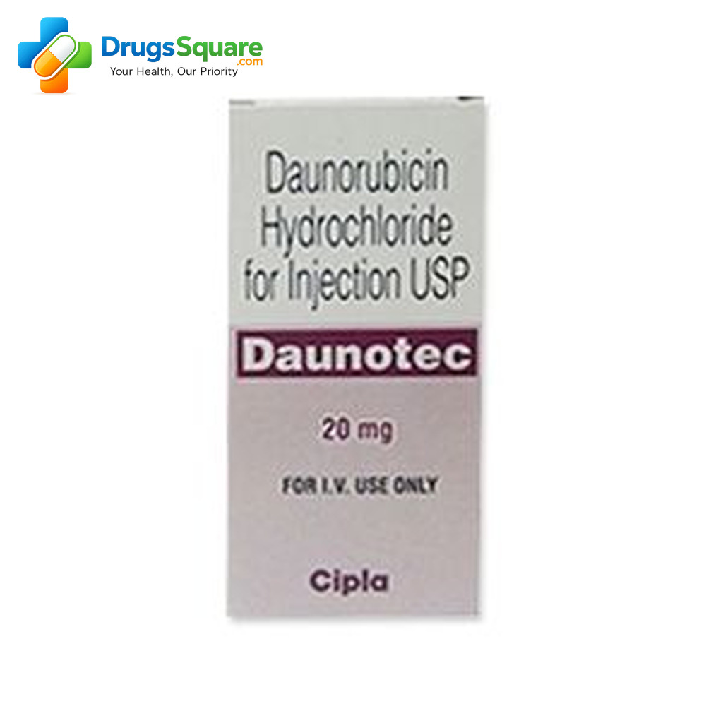 Daunorubicin 20 mg Injection prescription oncology medicine