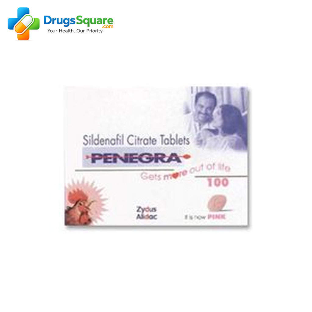 Penegra 100 mg Tablet sildenafil citrate prescription medicine