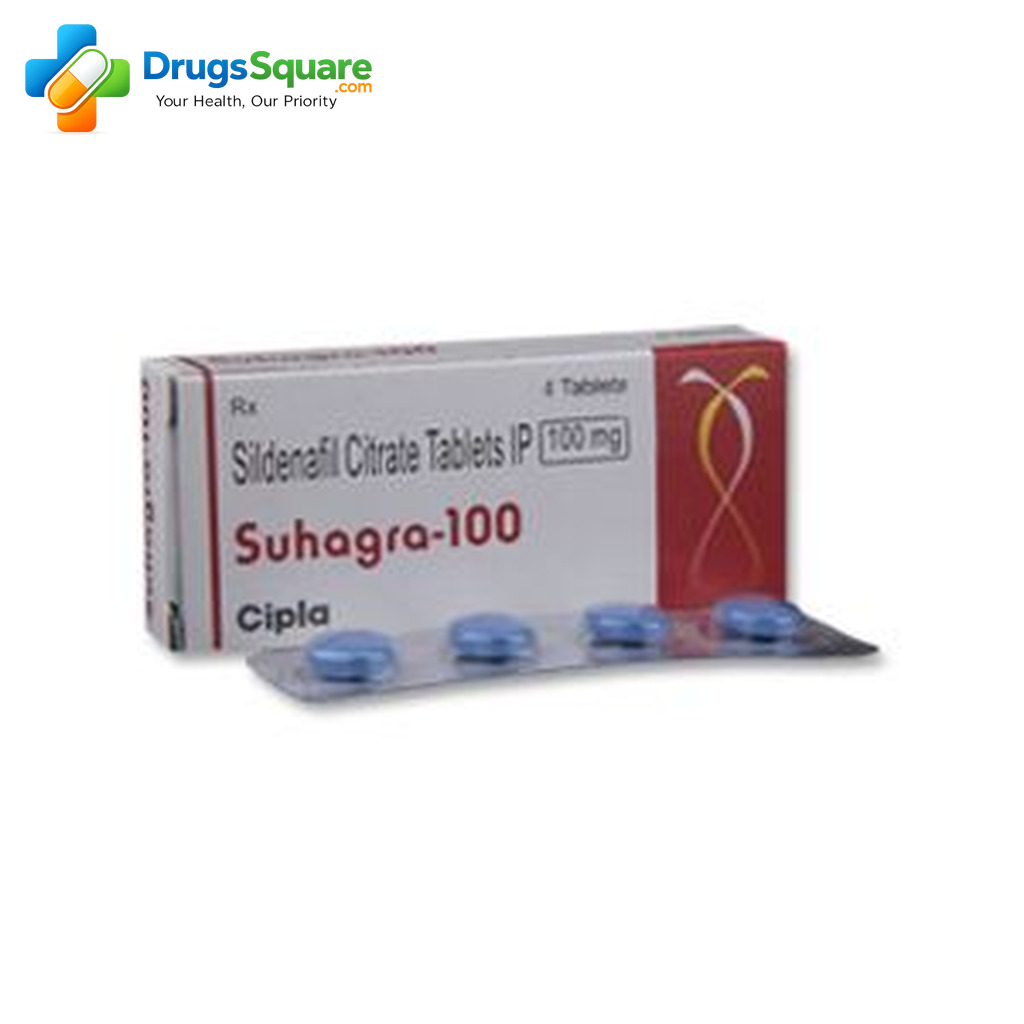Suhagra 100 mg Tablet sildenafil citrate prescription medicine