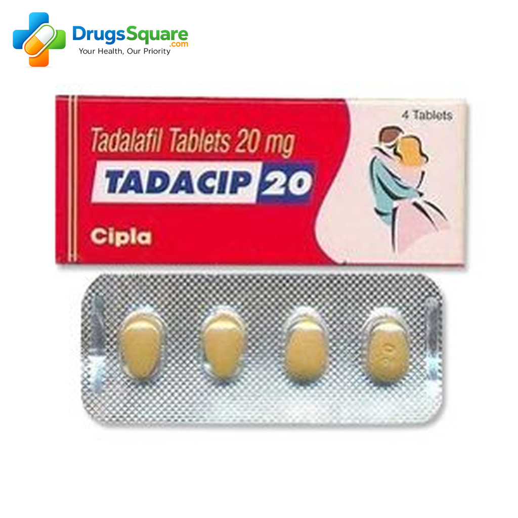 Tadacip 20 mg Tablet tadalafil prescription medicine