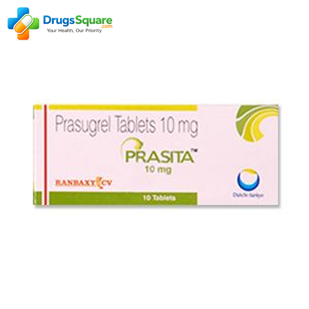 Таблетки Prasugrel 10 мг для заказа по рецепту