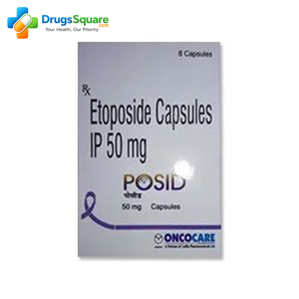 Etoposide 50 mg Capsules for prescription oncology use