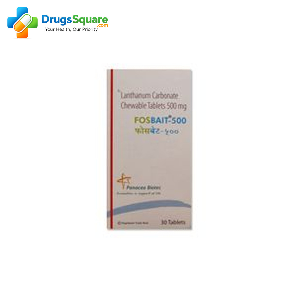 Lanthanum Carbonate 500mg Tablets for prescription ordering