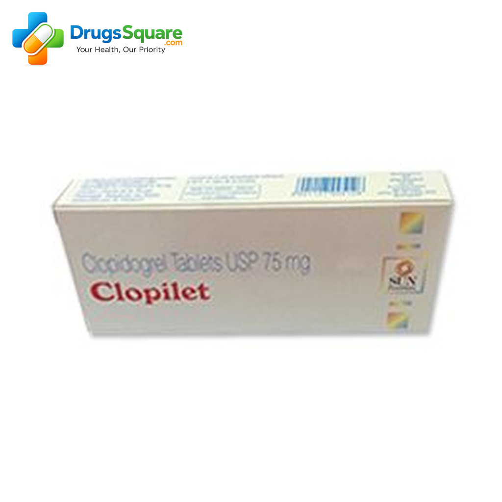 Таблетки Clopidogrel 75 мг для применения по рецепту