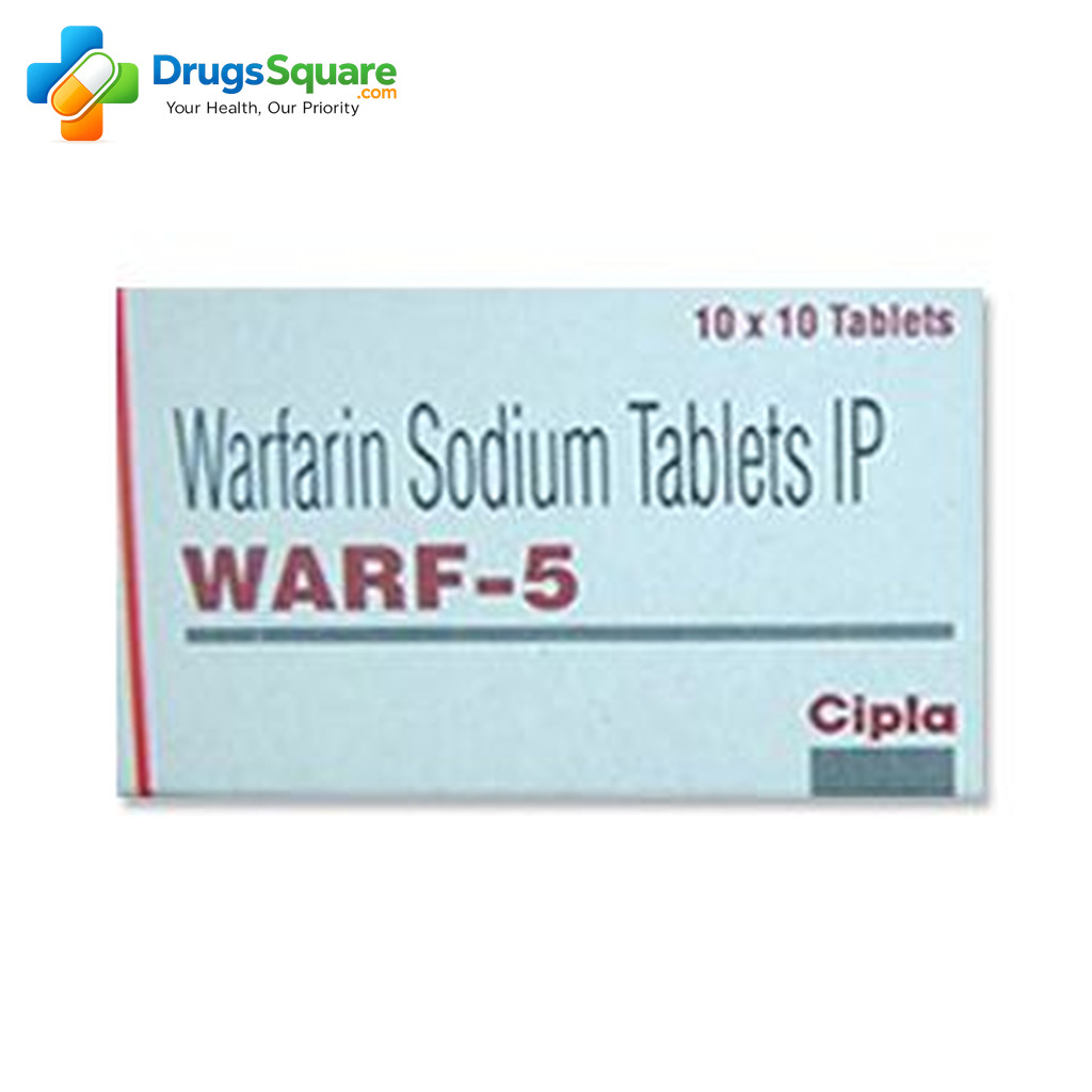 Warfarin 5 mg Tablet for prescription anticoagulant therapy