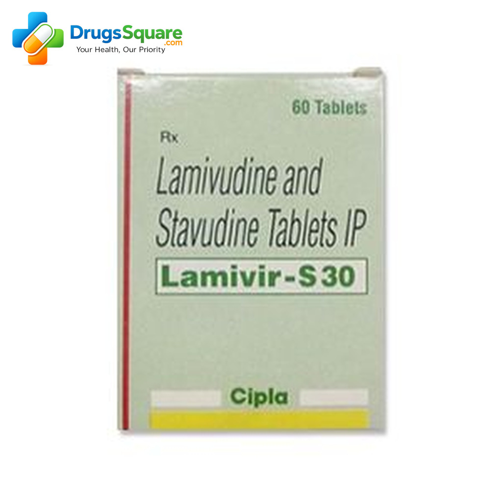 Lamivir S-30 stavudine lamivudine tablet product image